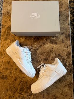 White Airforce 1s