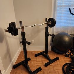 PRESS RACK/BAR /WEIGHT 
