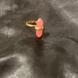 Pink Quartz Ring 