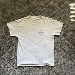 White and blue Brixton tee