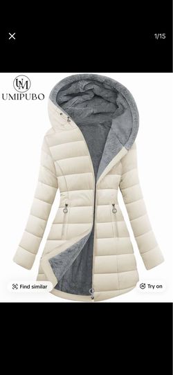 BRAND NEW Women's Winter Windproof Fur Warm Slim Fit Down Jacket - Waterproof Long Ski Coat for Commuting