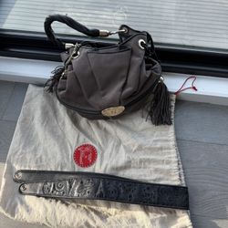 (New)Dark brown Lancel Bridgette Bordot purse