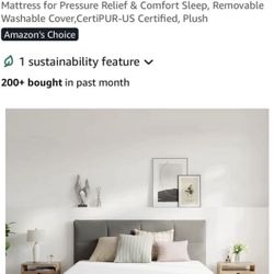 ***NEW*** Novilla Queen Memory Foam Mattress