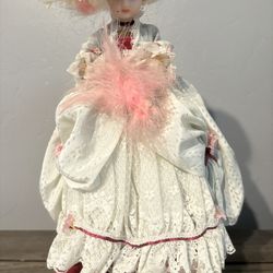 Porcelain Doll Music Box 