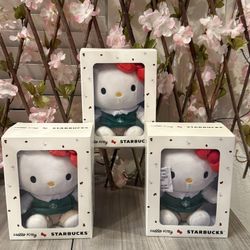 Hello Kitty Starbucks Plushie 