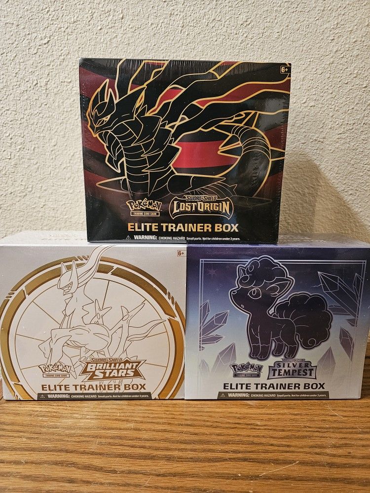 Pokemon Elite Trainer Box lot