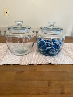 Large glass jars