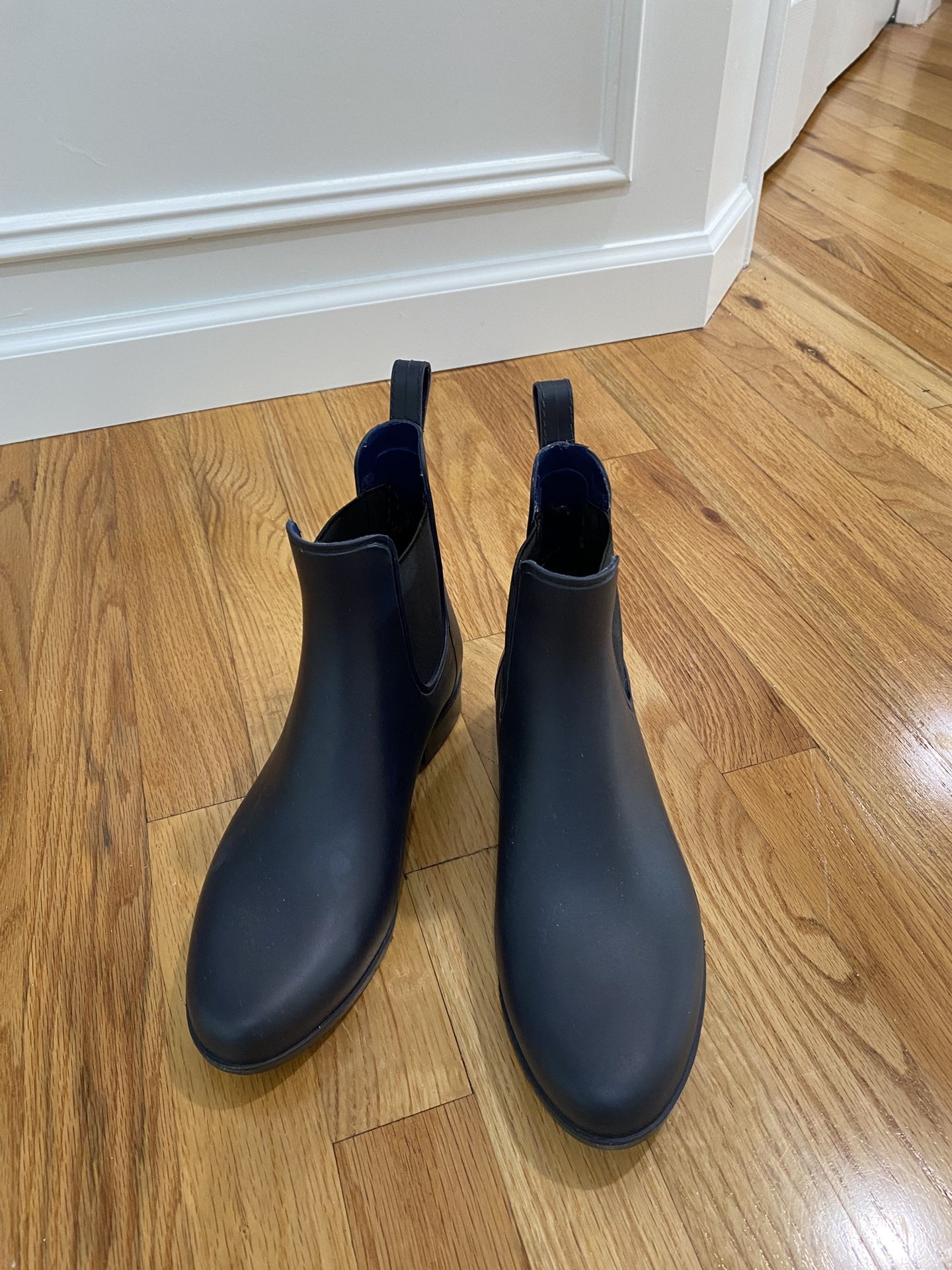 Boots Size 7 Dark Navy J Crew