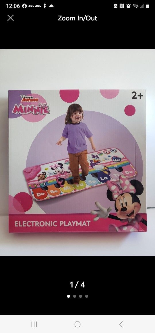 Minnie Mouse Play Paino Set For Sale NEW