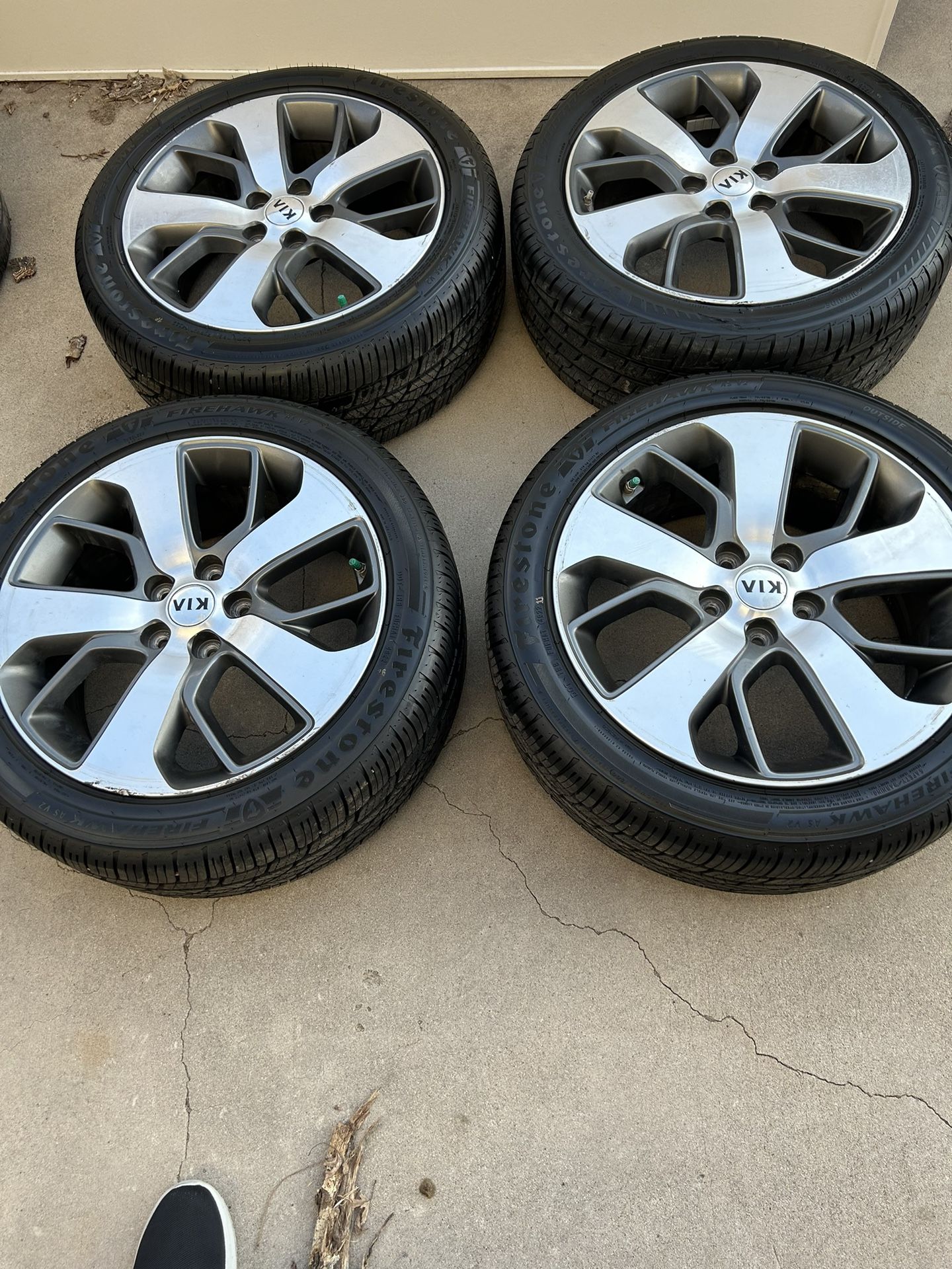 4 Firestone Firehawk AS tires