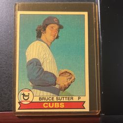 Bruce Sutter Topps 1979 - No Creases