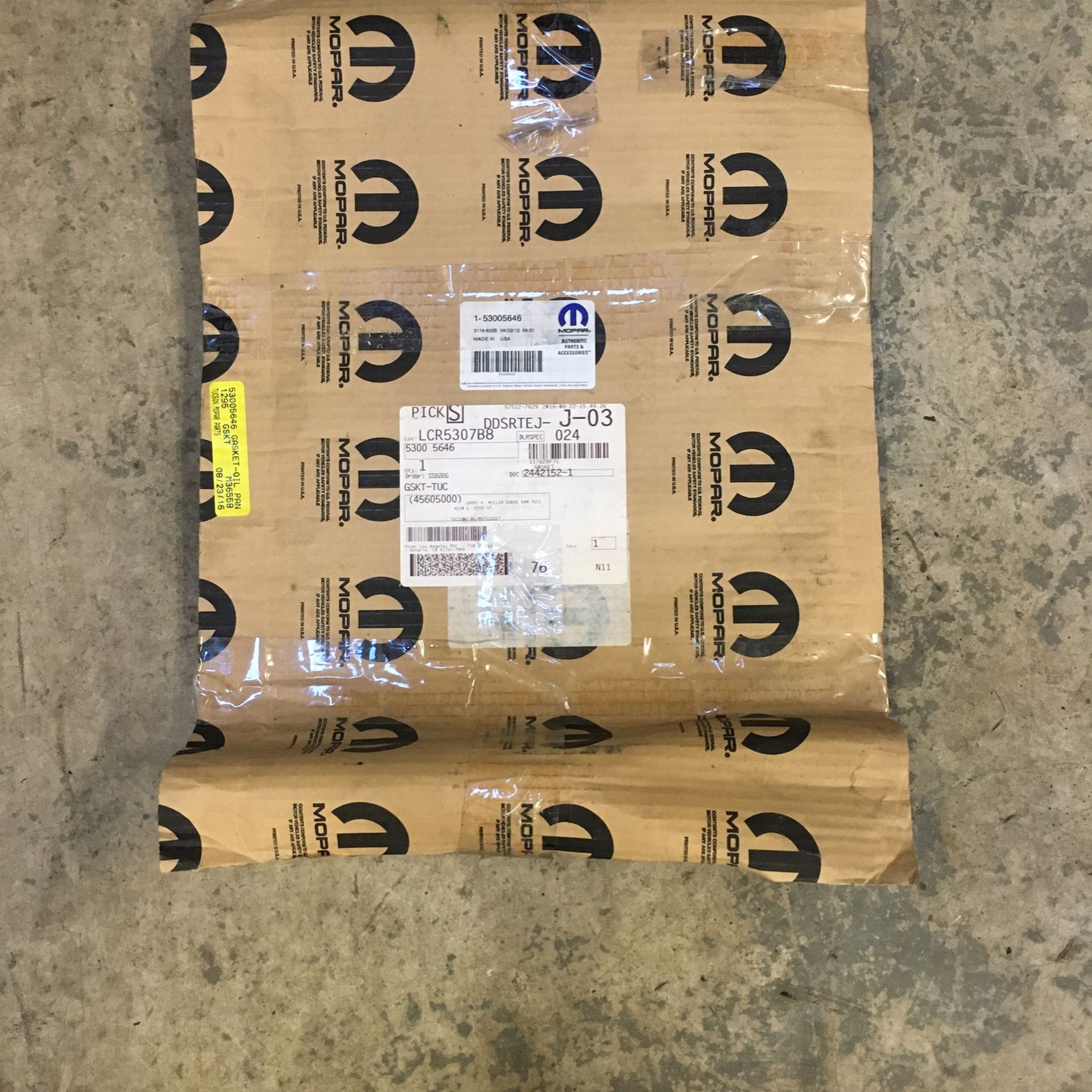 Genuine Mopar Oil Pan Gasket