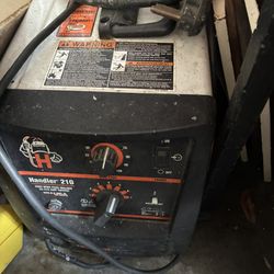 Hobart Handler 210  MIG welder with spool gun. operates on only 230V power. 
