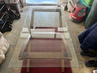 Coffee Table With Glass