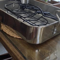 Princess House Roaster With Carrying Rack
