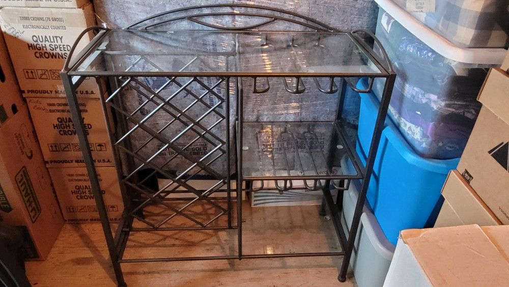 Glass & Metal Bar