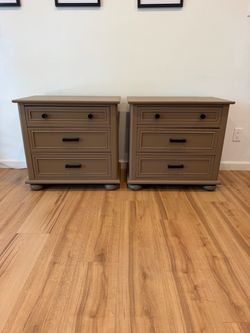 Pair Nightstands