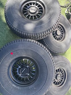 Method Wheels 15x7 4x156 With Tensor Regulator Tires 35x10-15