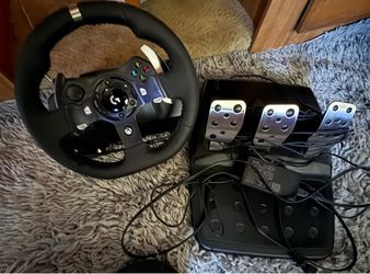 Xbox Logitech steering wheel for gaming G923