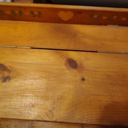 Wooden Toy Chest