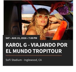 KAROL G tickets