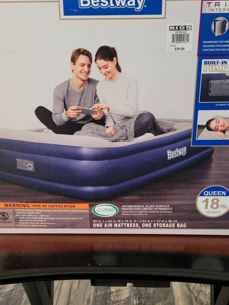 BEST WAY QUEEN AIR MATTRESS