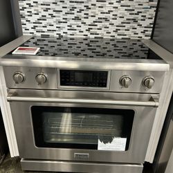 36” Electric Glasstop Profesional Range