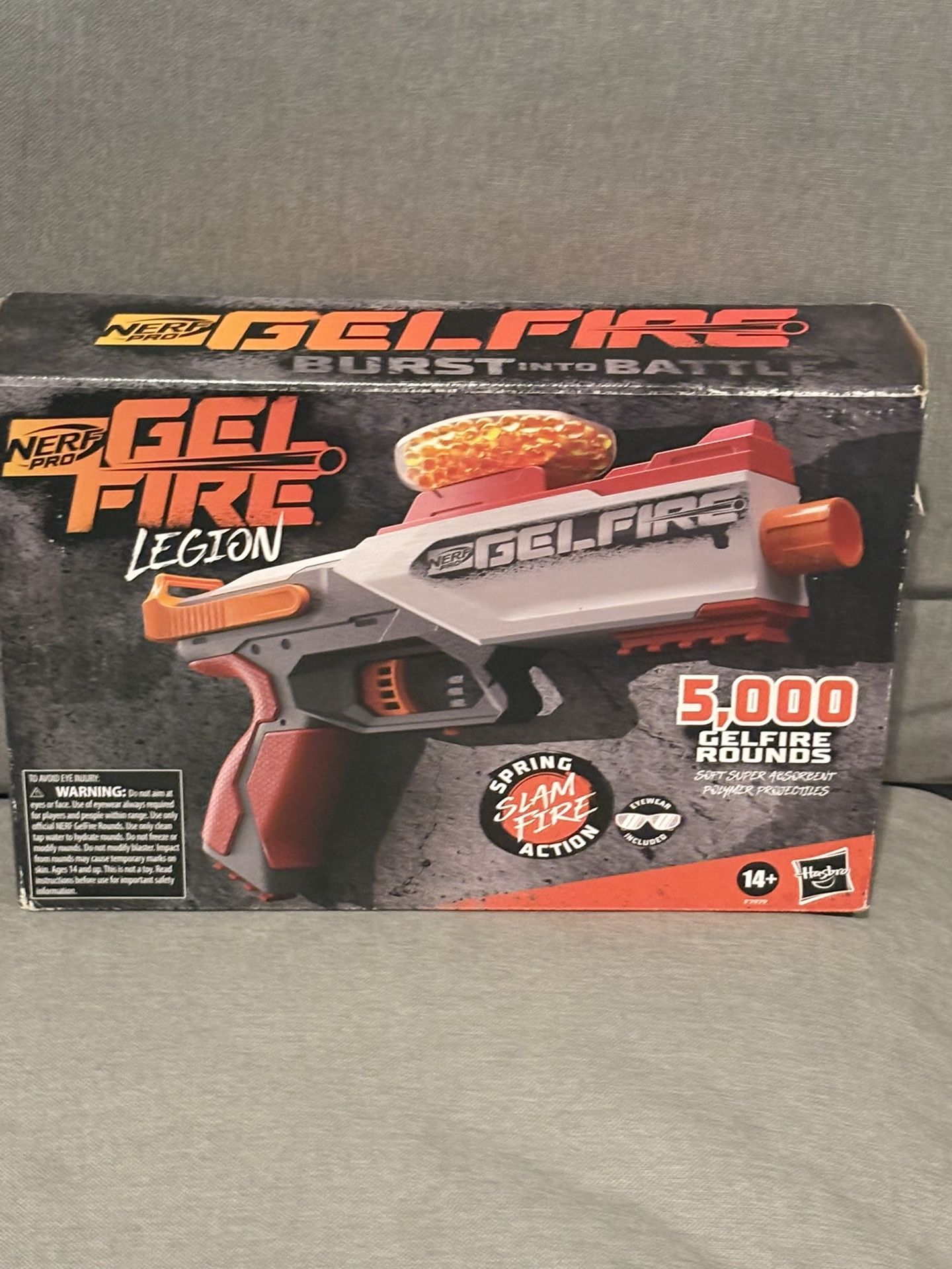 📦 Item #1: NERF Pro Gelfire Legion Blaster