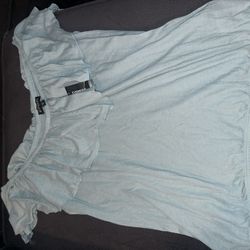 Express Ruffled Off The Shoulder Blouse Sz M