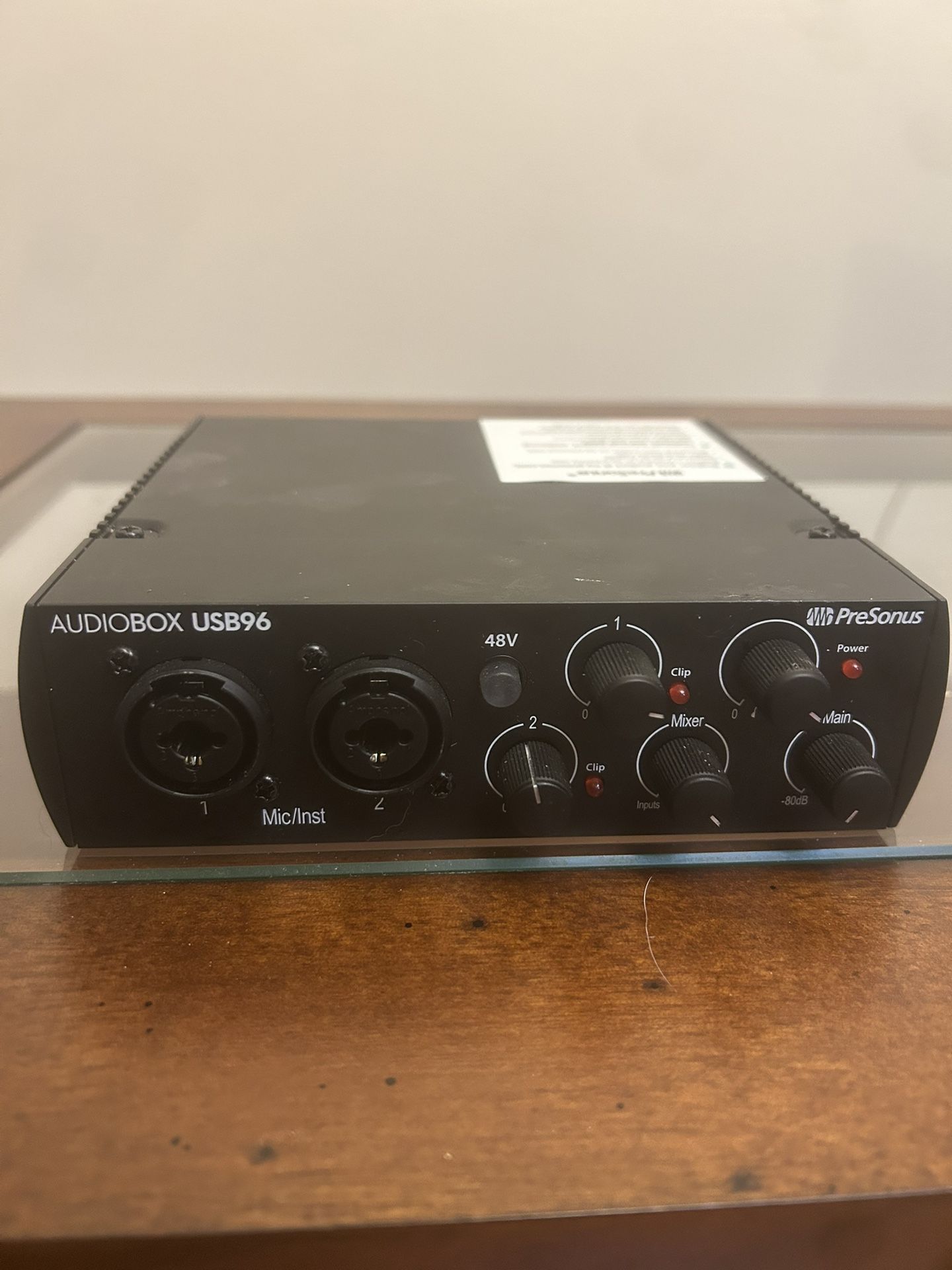 PreSonus AudioBox USB 96 USB Audio Interface - Matte Black 