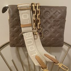 Louis Vuitton Coussin Taupe Bag 