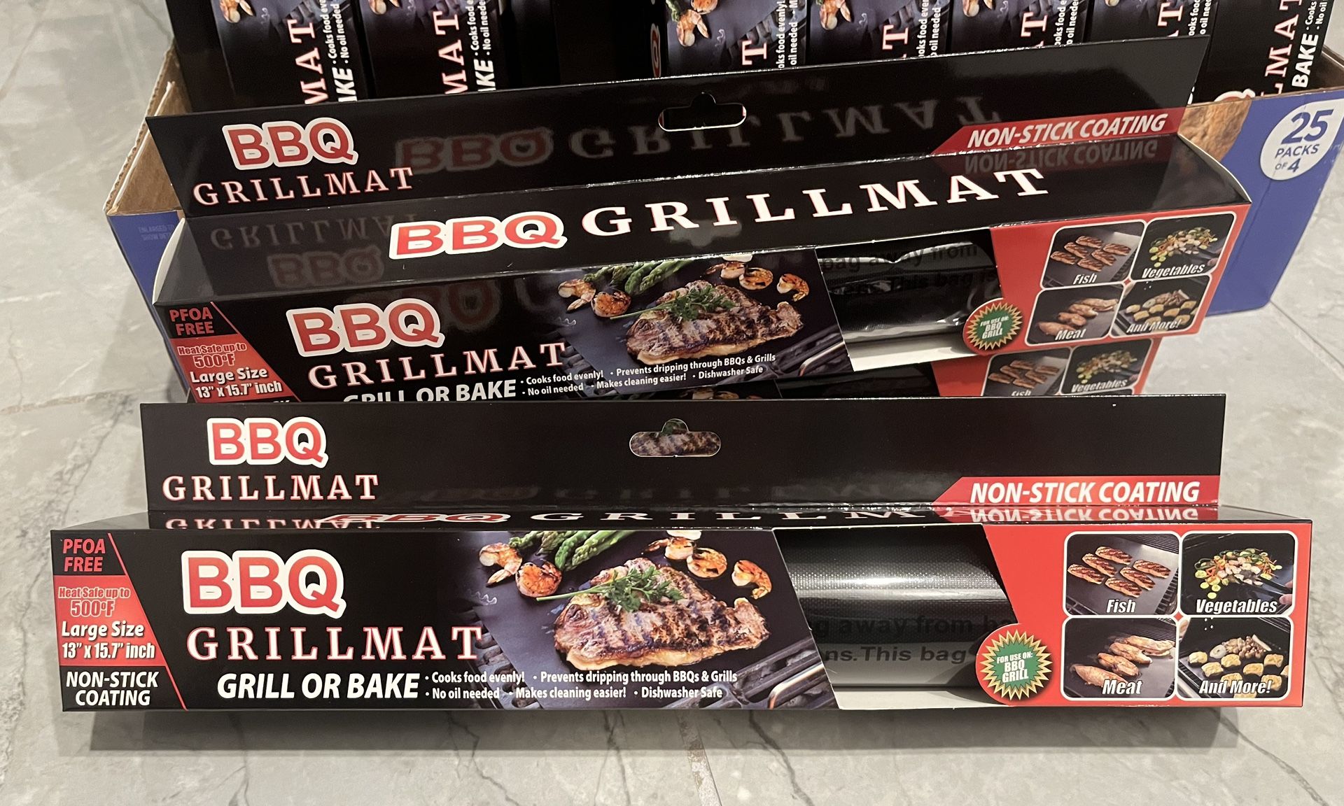 BBQ GRILL or Baking MAT mats. Mon stick coating