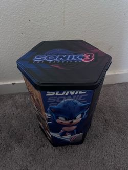 Sonic Movie 3 popcorn bucket (From Regal)