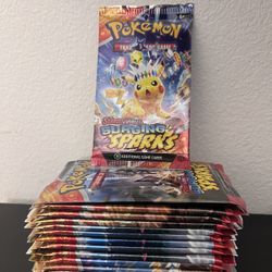 Surging Sparks Pokemon Booster Packs
