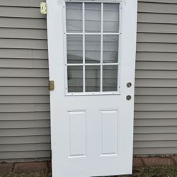 36" X 80" Steel Entry Door 