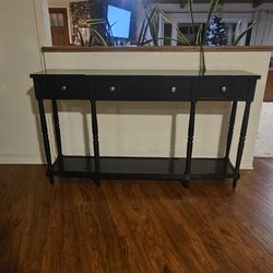 Beaumont 60" Console Table - Kelly Clarkson Home (Navy)