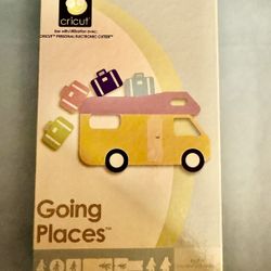 Cricut Expression Cartridge GOING PLACES Shapes Travel Vacation 29-0291