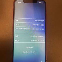 Red iPhone 13 Mini