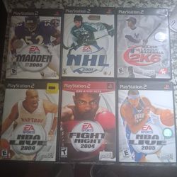 EA Sports Ps2 Games