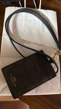 Coach badge/ID holder