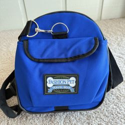 Fashion Pet Travel Gear Small Dog Cat Carrier Blue 14.5x8.6x10.6in 