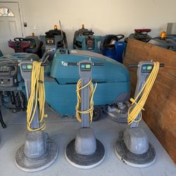 Floor Sanders, Buffers And Scrubber Machines 