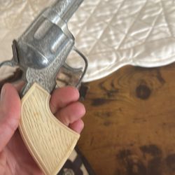 Antique Hubley Cap Gun and Holster