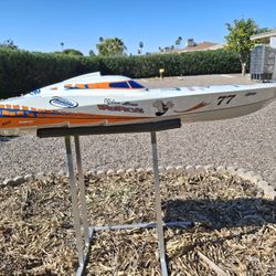 Rc Boat MHZ 64 Inch Fountain SV Miss Popeye 
