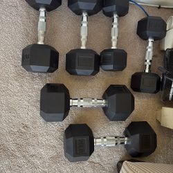 High Quality  Dumbbells sets 20 , 15,10,5 