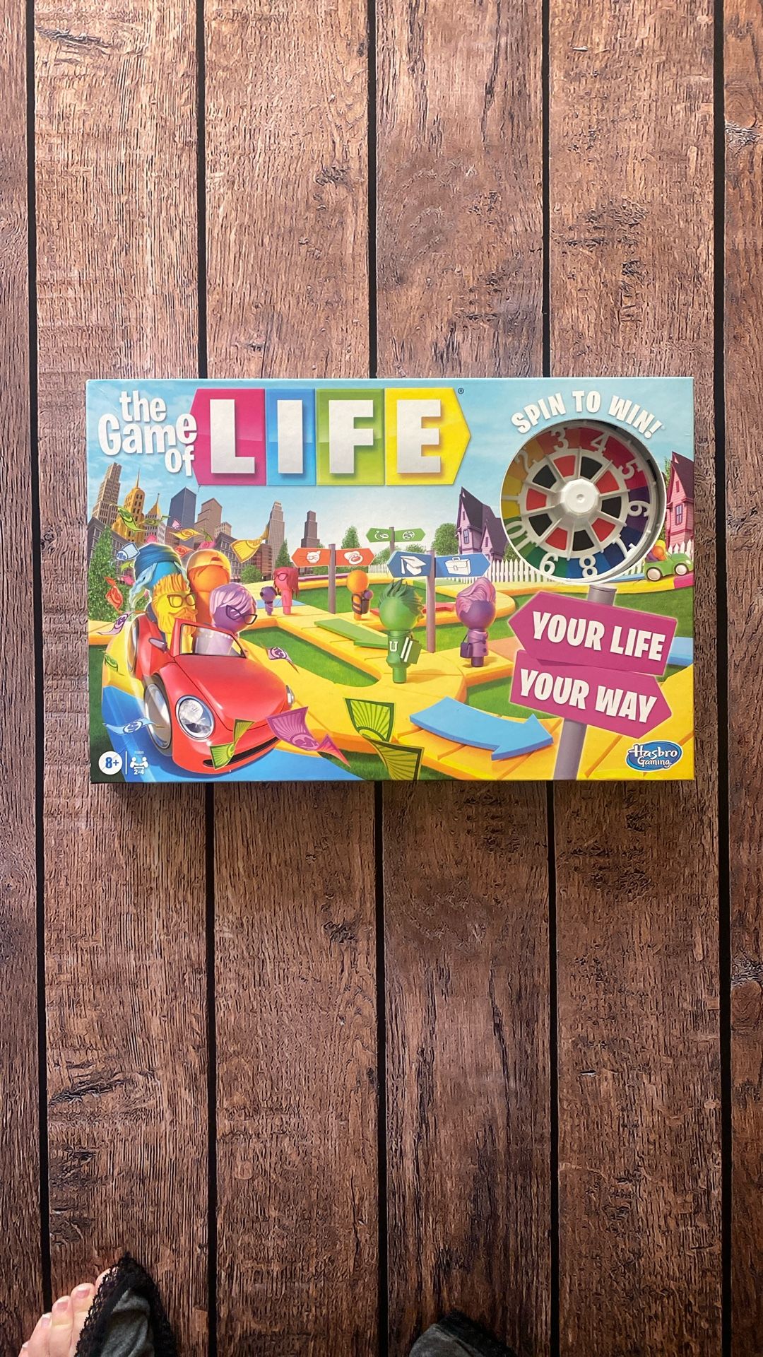 Brand New The Game Of Life Family Board Game