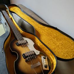 Hofner Style Beatles Bass Guitar Ideal Brand Vgc Mij