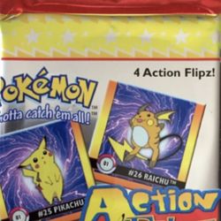 Pokémon Premier Edition Lenticular Action Flipz 1999 Vintage Trading Card Lot  Price is Firm