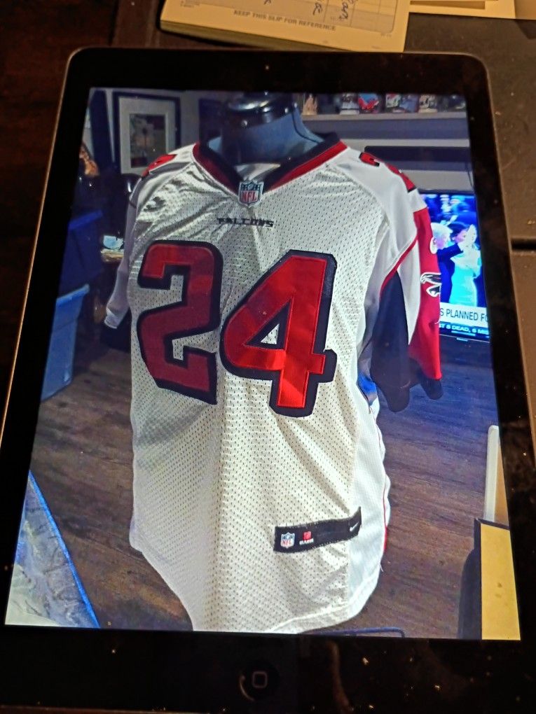 VINTAGE NFL NIKE APPAREL #24 " FREEMAN" ATLANTA FALCONS JERSEY SIZE 40