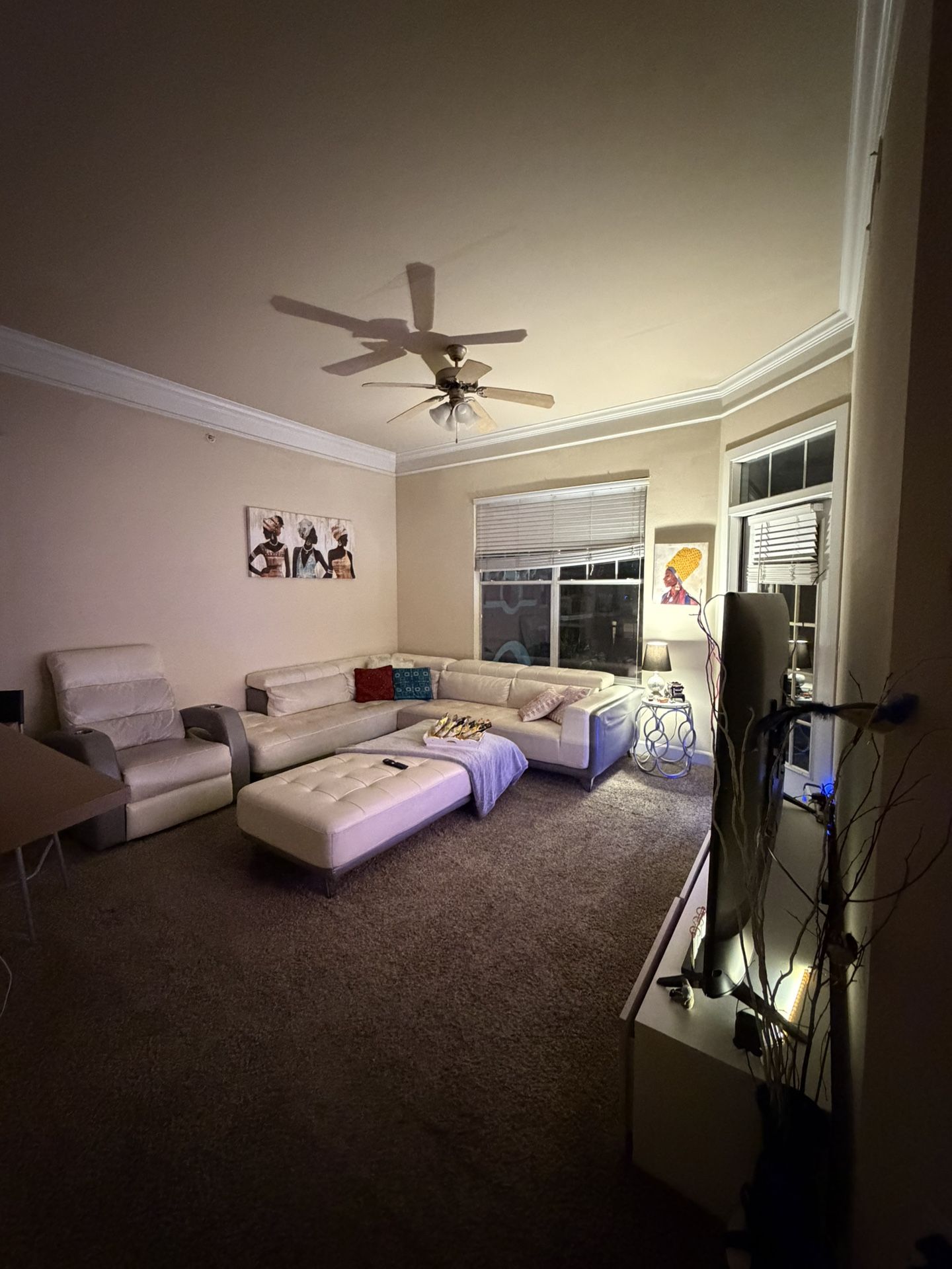 White Sectional Sofa